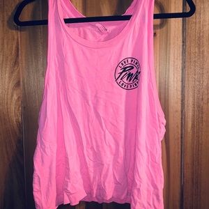 PINK Cropped Tank